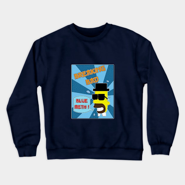 Heisenberg Sparkle Crewneck Sweatshirt by MonHood